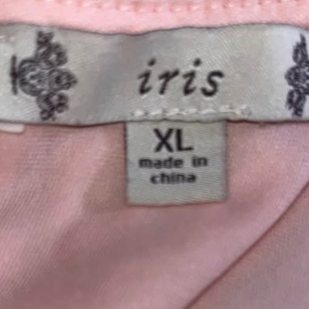 Pink Lace Dress by Iris, Juniors XL - Picture 7 of 12